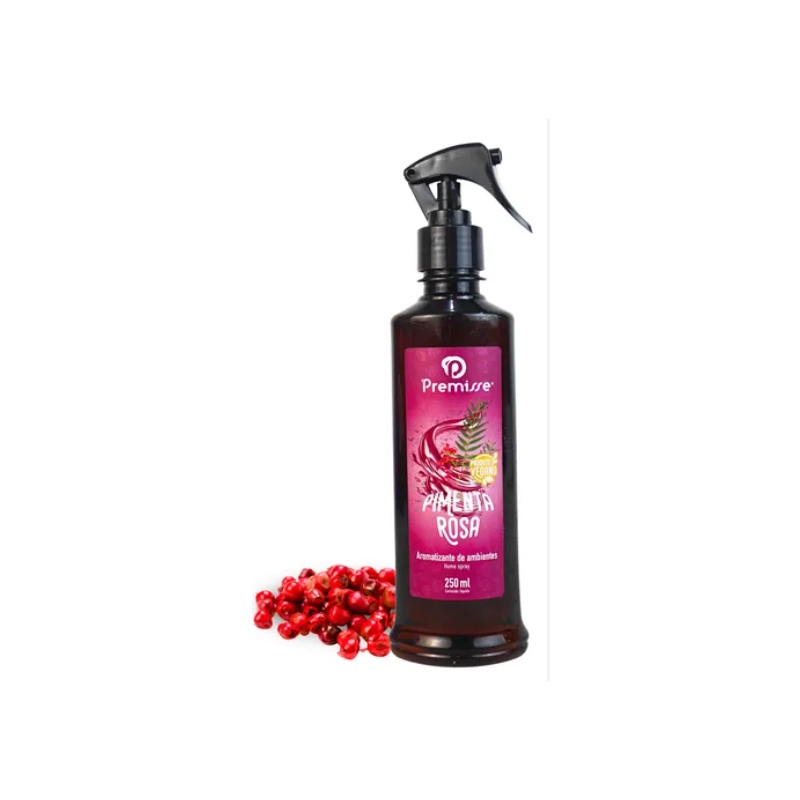 Foto AROMATIZANTE VEGANO PIMENTA ROSA 250ML PREMISSE